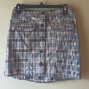 Urban Outfitters Plaid Mini-skirt